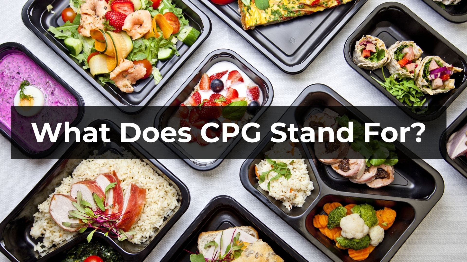 What Does CPG Stand For In Marketing?